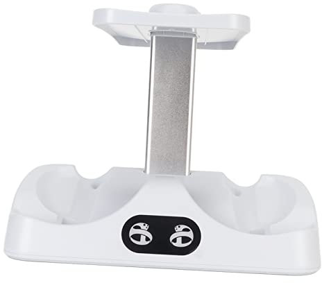 Controller-Ladestation, Multifunktionaler Vertikaler Ständer, Schneller Überladeschutz, Sense-Controller-Ladestation mit LED-Anzeige für PS5 VR2