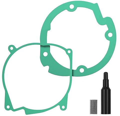 MaxEarn 4 Stk 12V 5KW Standheizung Reparatur Set, Glühkerze Zerstäuber Kit, Luft Diesel Parkheizung Reparatursatz mit 2 Dichtung + Filter, Direkter Ersatz für Auto Boot Webasto Heizung