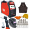 Plasmaschneider 100 A - SET 41-teilig - Pilotzündung - Plasma Cutter - 100 Ampere Stromstärke & 45mm Schnittstärke - 400v | Inkl. Plasmabrenner und Plasma Düsen Set von Vector Welding