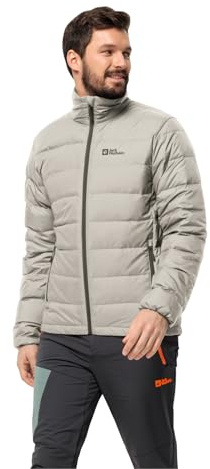 Jack Wolfskin Herren Ather Down Jkt M Daunenjacke, Seal, XXL EU