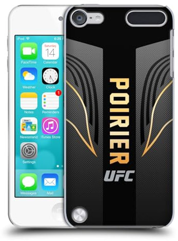 Head Case Designs Offizielle UFC Kampfausrüstung Dustin Poirier Harte Rueckseiten Handyhülle Hülle Huelle kompatibel mit Apple iPod Touch 5G 5th Gen