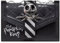 Nightmare Before Christmas Jack Skellington Emblème Porte-Monnaie/Portefeuille à Deux Volets avec Poche à Monnaie, Porte-ID & Porte-Cartes, Noir