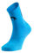 Lurbel Pista Four, Calcetines de running, Calcetines sin costuras, Calcetín unisex, Calcetín alto, transpirable y anti-olor (L (42-44), Turquesa)