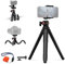 NEEWER Mini Treppiede per iPhone con telecomando, cavalletto flessibile per Smartphone Vlog Selfie Stick con supporto per telefono e adattatore per action camera compatibile con fotocamera digitale