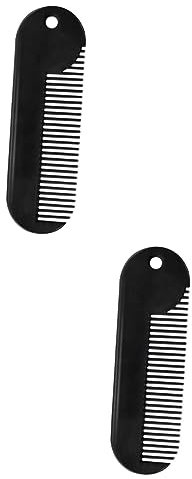 FRCOLOR 2 pièces de salon gadget lotus porte-bougie peigne homme peigne de poche e de coiffure pour homme es pour les cheveux es pour hommes pour cheveux de voyage