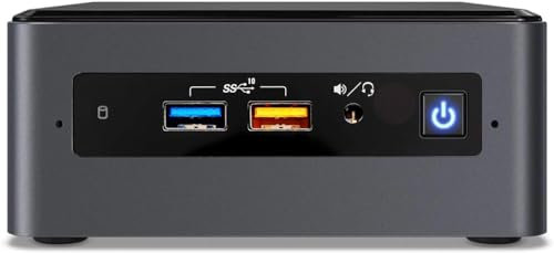 Intel NUC NUC8I7BEH Mini PC – i7-8559U (4 Cores, 4.5GHz), 1TB PCIe Gen 4.0x4 NVMe, 16GB DDR4, SD Card Reader, Iris Plus Graphics, WIFI 5 & Bluetooth 5.1, Windows 11 Pro (Renewed)
