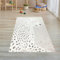 Teppich-Traum Teppich Kinderzimmer Flurläufer kuschelig Heller Hoch-Tief-Effekt kurz klein Leopardenmuster Creme, 80 x 150 cm