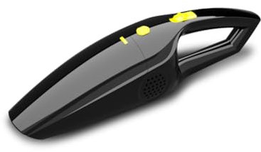 TOPBATHY Wet Dry Car Vacuum Cleaner 120w Quiet Handheld Detachable Filter Compact Design