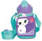 Borraccia Termica 350 ml con Cannuccia e Portaborraccia Sj Gang/SEVEN (gattino)