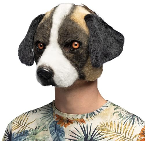 Boland - Masque animalier en peluche pour adultes, demi-masque réaliste pour le carnaval, une fête à thème ou un événement cosplay animalier