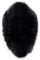 Generisch - und Wintermütze Streifenkragen Schal für Wärme 1 Fuchsfurz (Black, XXXL)