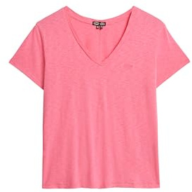 Superdry Studios Slub Emb Vee Short Sleeve T-Shirt S