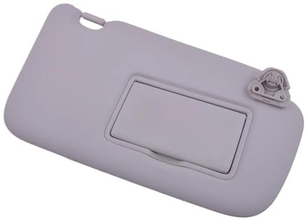 OUSDUO Sonnenblende Vorne Rechts Mit Schminkspiegel Ohne Licht Passend Für N&issan Für Sentra 2013-2019 LHD Sonnenblende