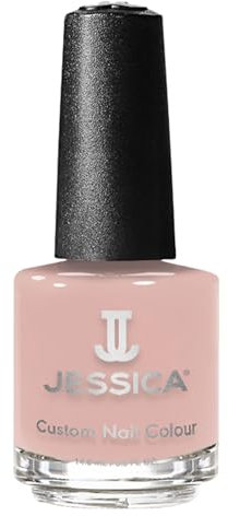 JESSICA Custom Colour Nail Polish | Long Lasting Nail Varnish with Salon Professional Finish | Award-Winning Polish, Helps Strengthen Nails | Light Brunette Blush Crème | Sugar Rush | 14.8ml