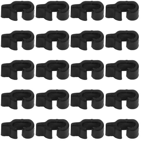 POPETPOP 20pcs Pet Cage Reinforcement Buckle Cage Clips Net Clamp Plastic Clamps Fixing for DIY Assembly