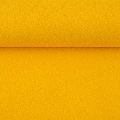 ggm® Filz 1,5mm Bastelfilz ca.90cm breit 1 lfm gelb