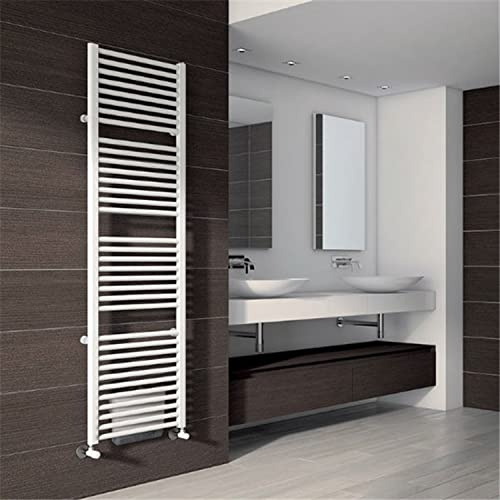 IRSAP CGA50008 Radiateur sèche-Serviettes Eau Chaude + soufflant ARES Booster 710W Blanc-ERL053B01A401NNN