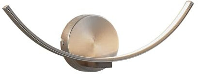 Lindby LED Wandleuchte, Wandlampe Innen Iven (Modern) in Alu aus Metall (1 flammig) - Wandfluter Wandstrahler Wandbeleuchtung Schlafzimmer/Wohnzimmer Wohnzimmerleuchte