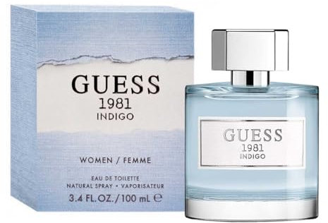 Guess 1981 Indigo Eau de Toilette Spray pour Femme 3.4 oz 100ml