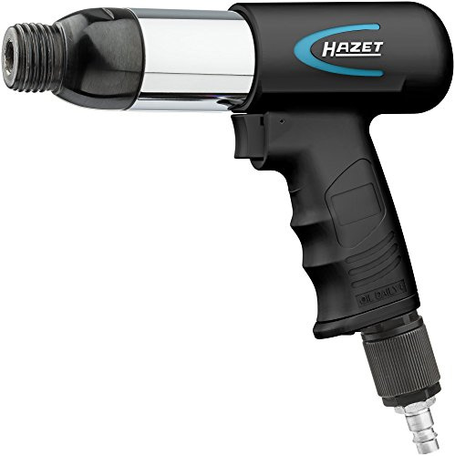 HAZET Kombi-Grundgerät, mit Vibrations- und Hammerfunktion 9035VH | Betriebsdruck 6.3 bar, 2500 g, Vibrationsanwendungen an festgerosteten Verschraubungen, Schnellspannfutter für Meißelaufnahme
