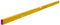 STABILA Magnet-Wasserwaage Type 80 ASM, 200 cm, verstärktes Alu-Profil, extrastarkes Seltenerd-Magnetsystem, 1 Horizontal-Libelle, 1 Vertikal-Libelle, integrierte Rutsch-Stopper, Made in Germany, Gelb