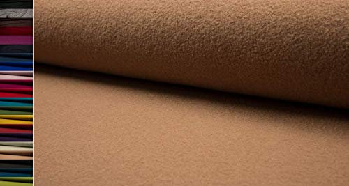 StoffBook CAMEL HOCHWERTIG LODEN WALKLODEN STOFF 620G, E047