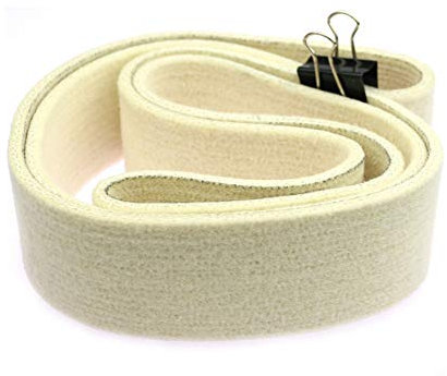 1 Stück Schleifgürtel aus Wollfilz 686/1220/1829/2000 x 50 mm für Edelstahlrohr-Spiegelpolitur