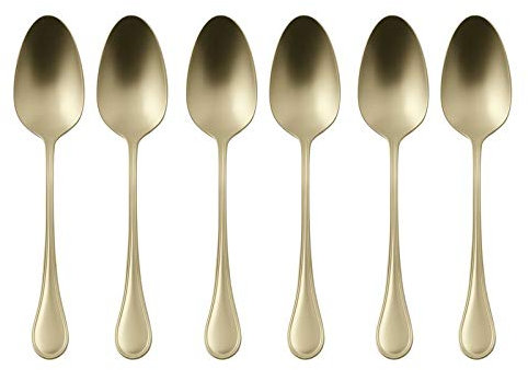 SAMBONET - Confezione Regalo 6 Cucchiaini Moka Royal Antique Pvd Champagne