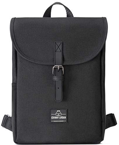 Johnny Urban Rucksack Damen Klein Schwarz - Romy - Eleganter Kleiner Tagesrucksack Für City, Stadt - Damenrucksack 7L - Nachhaltig - Wasserabweisend
