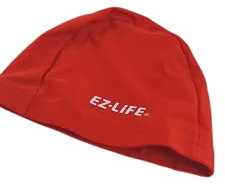 Set 2 Gorros de Natación, Gorros de Piscina Unisex, Juego 2 Gorros de Piscina, Agua para Hombre y Mujer, Accesorios de Piscina, Gorros de Piscina para Pelo Corto y Largo (Rojo)