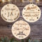 3 Stück Unser Erstes Weihnachtenals Verheiratet Herr & Frau Christbaumschmuck Weihnachtsdeko aus Holz Weihnachtsbaum Deko Weihnachtsdekoration Ornament Weihnachtsbaumschmuck