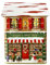 MediMuc Stadthaus Winter Cookie & Sweet - Dose in Form eines klassischen Backsteinhauses - lebensmittelecht - Aufbewahrungsdose, Keksdose, Blechdose - Vol. 1,6L