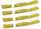 Twist4 VIP Stoff Einlassbänder VIP Stoffbänder Festivalbändchen Kontrollbänder VIP Eintrittsbänder- für Silvester Party Feste Festivals - twist4 (25, gold/weiß)
