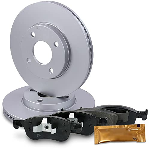 BESTPRICE ATP Bremsenset Vorderachse inkl. Bremsscheiben Belüftet Ø 262 mm +