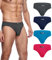 wirarpa Slip Homme Elasticité Microfibre sous Vetement Multicolor Lot de 4 Taille XL