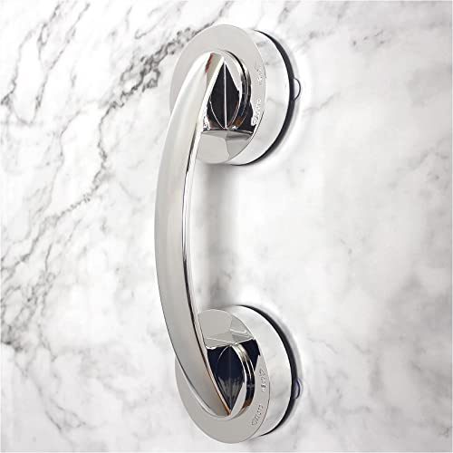 YIDELAI-poignées d'armoire adhésives faciles à installer, poignées adhésives et poignées de ventouse - pour portes vitrées, portes coulissantes et portes d'armoire (L-silver)