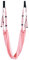 Yogagurt Taille Rücken Bein Stretch Strap Yoga Fitness Band Bein Stretching Assist Trainer Yoga Stretcher, Inversion Stretch Übungsband für Yoga Ballett Pilates Gymnastik (Rosa)