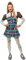 Rubie's 1000684XS Frankie Stein Erwachsenenkostüm Monster High Fasching, Damen, Mehrfarbig, 38-40 Halloween