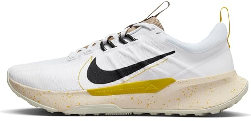 Nike Men's Juniper Trail 2 Nn Low, White Black Vivid Sulfur Khaki, 12
