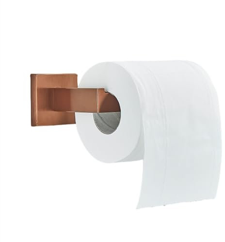 Badezimmer-Hardware-Set in Roségold, Edelstahl, Bademantelhaken, Handtuchhalter, Toilettenpapierhalter, Handtuchring, Badezimmerzubehör, gebürstetes Roségold D