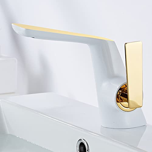 vollkupfer badezimmerschrank waschbecken warm- und kaltwasserhahn Toilette Nordic Creative Art handwaschbecken unter der arbeitsplatte, weißgold