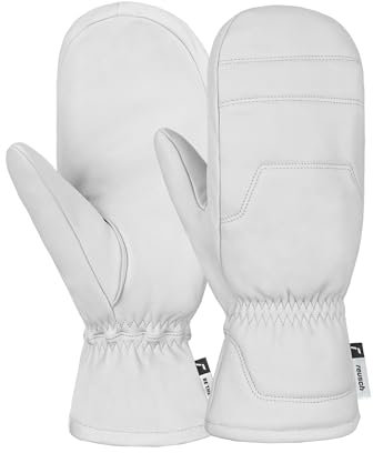 Reusch Sense Mitten sehr warme, winddichte und atmungsaktive Unisex Multisporthandschuhe Outdoorhandschuhe Fäustlinge Fausthandschuhe für Damen und Herren mit hochwertigem Vollleder