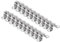sourcing map 20pcs 3/8 Inch 10mm Conduit Clamps, M10 U Tube Pipe Clamp, Stainless Steel Rigid Pipe Strap, U Shaped Bracket with Two Hole for Pipe Tube Hose Wire Cord Fixing