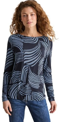 Damen Shirt mit grafischem Muster