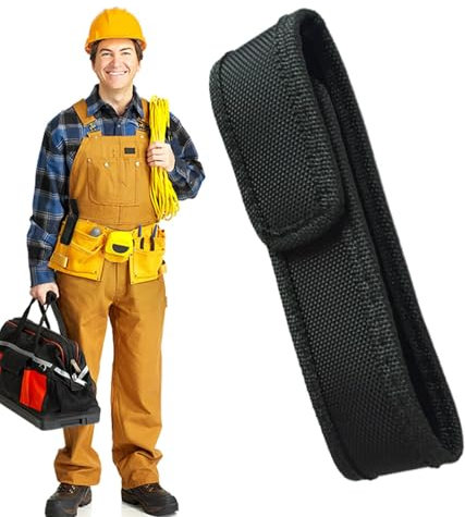 Taschenlampenbeutel Holster, Duty Belt Tribüne -Leuchten -Halter,Taschenlampenhalter -Gürtel -Clip -Torch Carry Case - Hochleistungs -Flash -Lichthalter für Belt Law Enforcement Security Mechanic