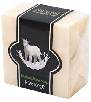 Ziegenmilchseife, Goat Milk Soap, Naturseife Ziegenmilchseife für Gesicht Körper, Handgemachte Seife Fest, Ziegenmilch Seife (1)