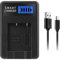 HAISENG EN-EL19 LCD USB Camera Battery Charging Dock For S2800 S3100 S3200 S33 S3300 S3400 S3500 Camera Battery