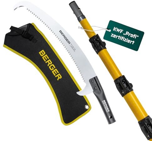 BERGER ArboRapid Set 77049 | Teleskop Astsäge für Profis | Hochentaster