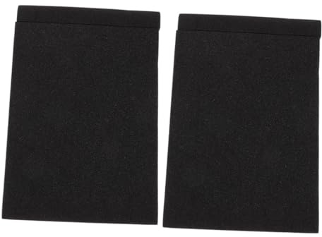 Mobestech 2 Stück Akustikschaumstoff Lautsprecher Isolationspads Schallabsorber Schalldämmung Monitor Isolierung für Subwoofer und Audioequipment