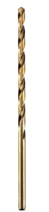 1 foret hélicoïdal en cobalt de 8 à 12 mm, 550 mm extra long M35 en acier rapide, foret hélicoïdal for métal trempé, acier inoxydable, fonte(9mm)
